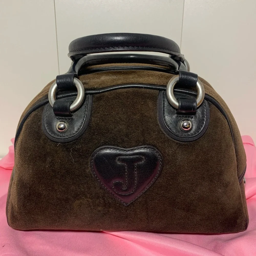Vintage Juicy Couture Brown Bowler bag - Picture 4 of 8
